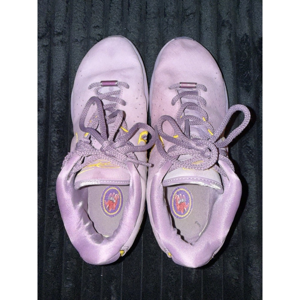 Size 7Y - Kids Nike LeBron 21 GS Violet Gold Freshwater Basketball  FZ7189-500